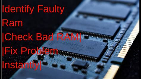 ram faulty symptoms|How to test RAM: Troubleshooting to find bad RAM .